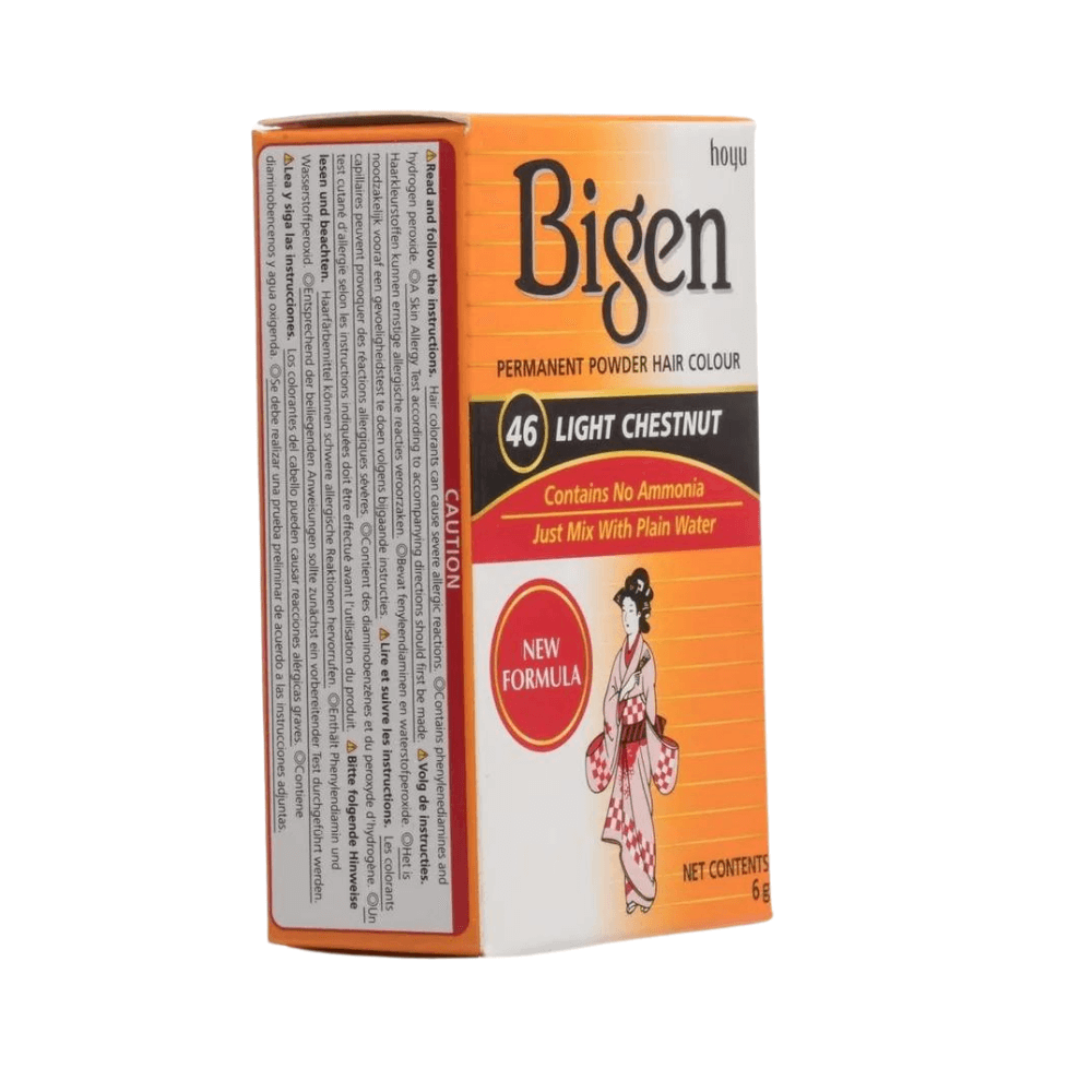 Bigen - Polvo Permanente Color De Cabello - 6g