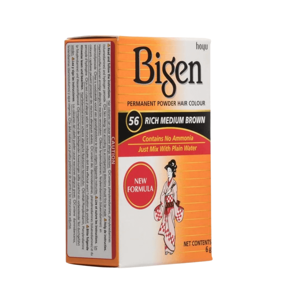 Bigen - Polvo Permanente Color De Cabello - 6g