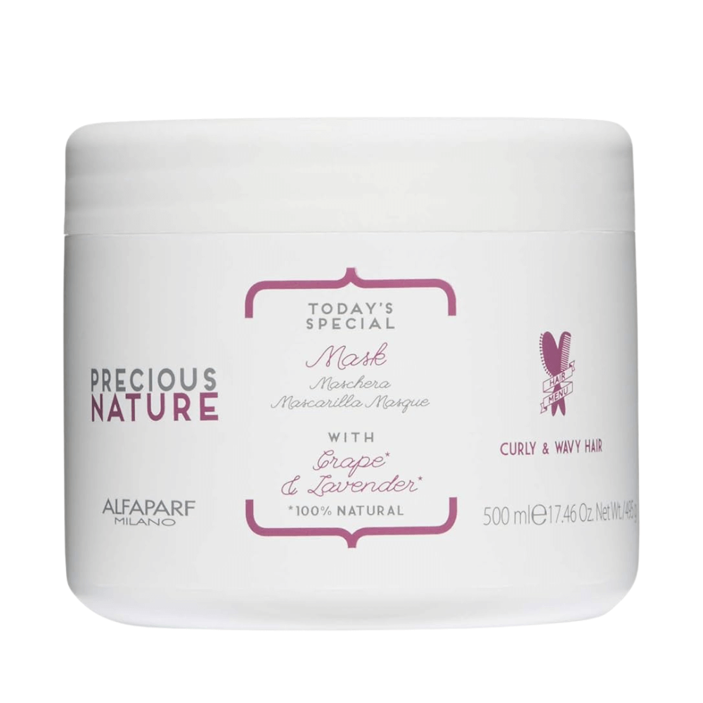 Alfaparf - Precious Nature - Curly & Wavy Hair Mask - Mascarilla Para Cabello Rizado Y Ondulado