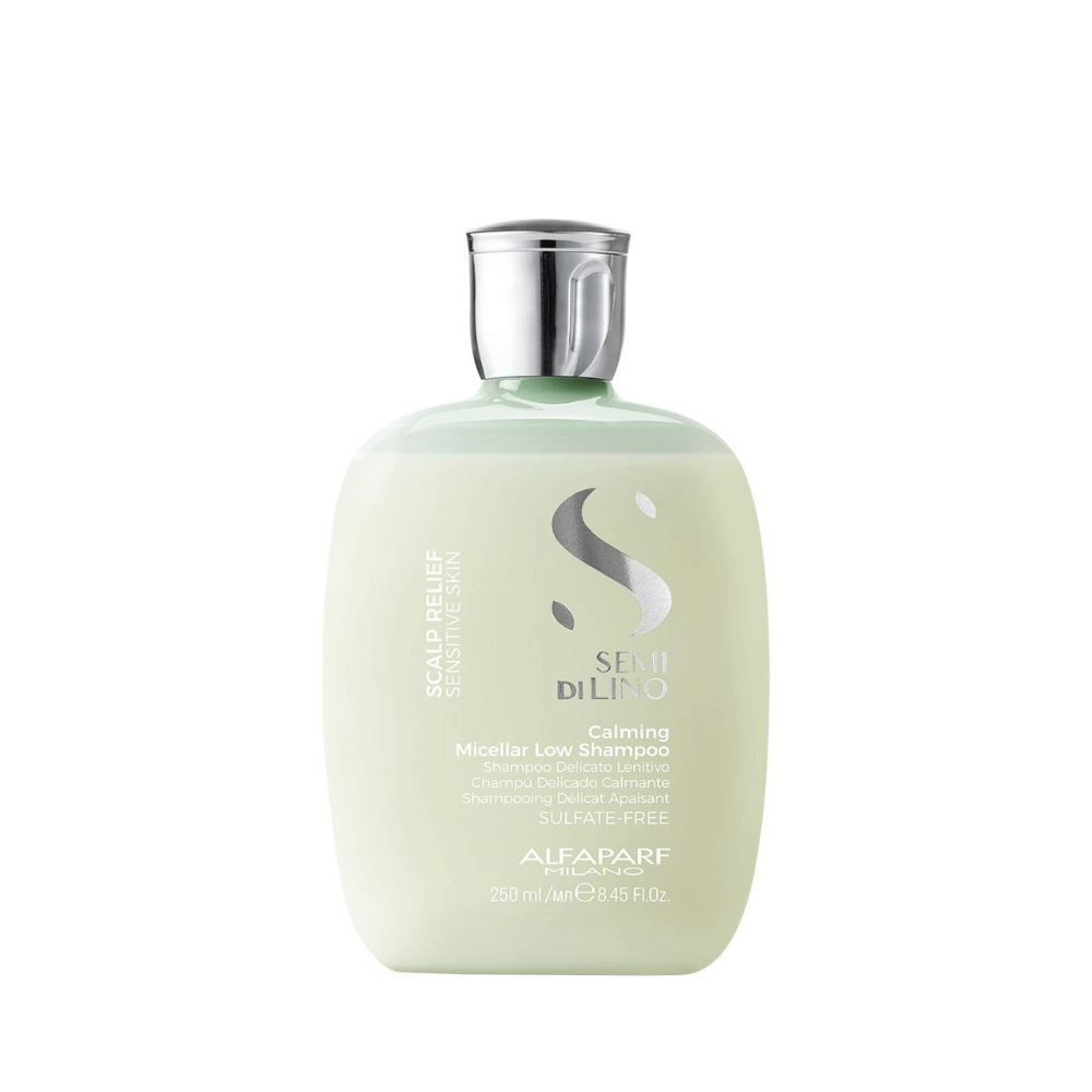 Alfaparf Milano - Semi Di Lino Calming Micellar Low Shampoo - Champú Hidratante - 250 ml