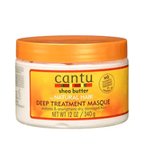 Cantu - Shea Butter Natural Hair Deep Tratamiento Masque - 340 Gr - Mascarilla De Hidratación Y Reparación Del Cabello Seco Y Quebradizo.