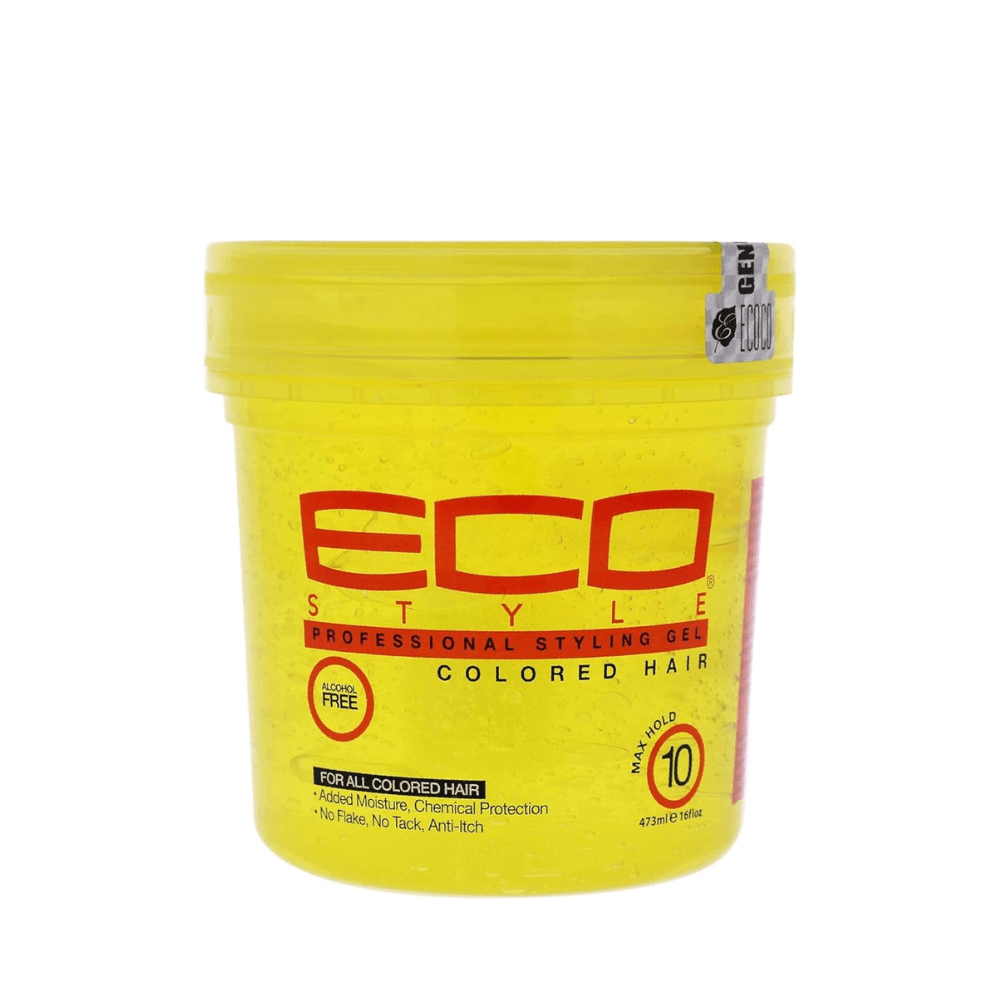 Eco Style - Styling Gel Colored Hair Amarillo - 473 Ml