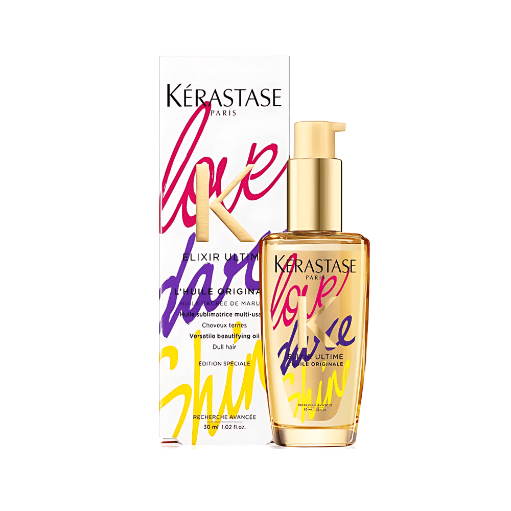 Kérastase - Elixir Ultime L'huile Originale Love - Aceite Seco Para Todo Tipo De Cabello - Edición Limitada - 30 Ml