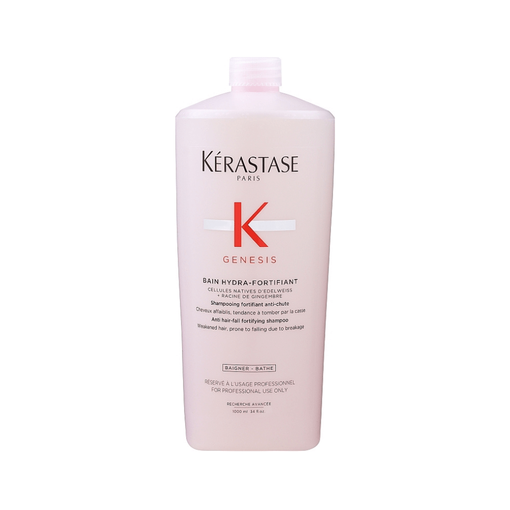 Kérastase - Genesis Bain Hydra-Fortifiant - Champú Anticaída, Anti-rotura e Hidratante - 1000 Ml