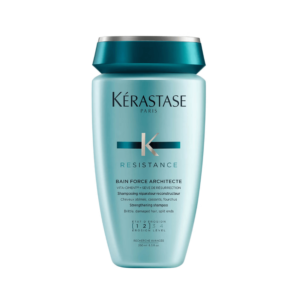 Kérastase - Resistance Bain Force Architecte - Champú Antirrotura y Brillo - 250 Ml