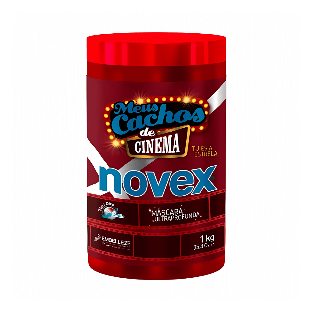 Novex - Meus Cachos De Cinema - Mascarilla Rizos  - 1000g