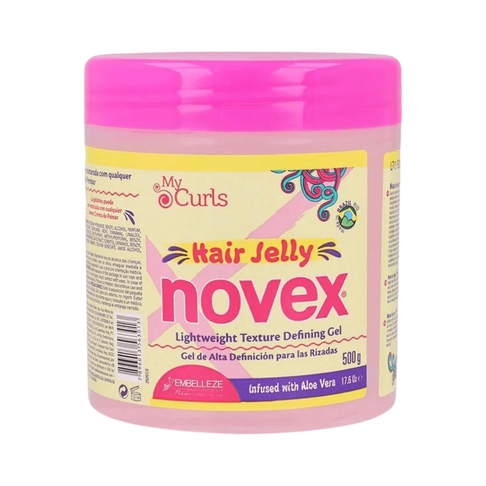 Novex - My Curls - Hair Jelly Lightweight Texture Defining Gel - 500g