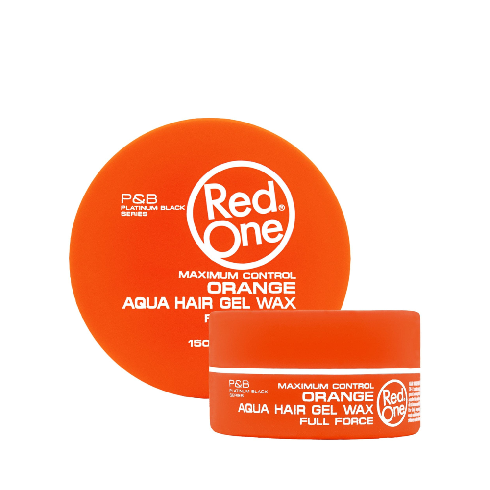 Red One - Orange - Aqua Hair Gel Wax Full Force - 150ml