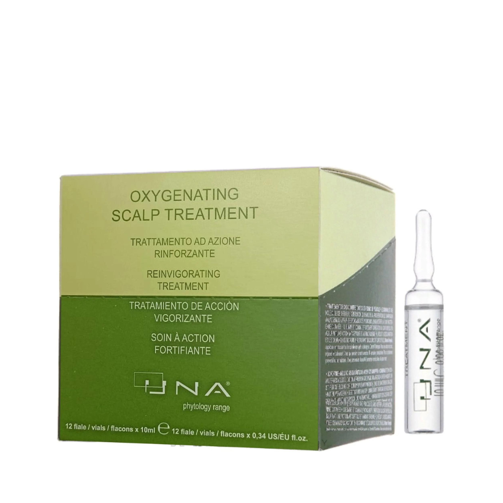 Rolland UNA - Oxygenating Scalp Treatment - 12 Ampoule