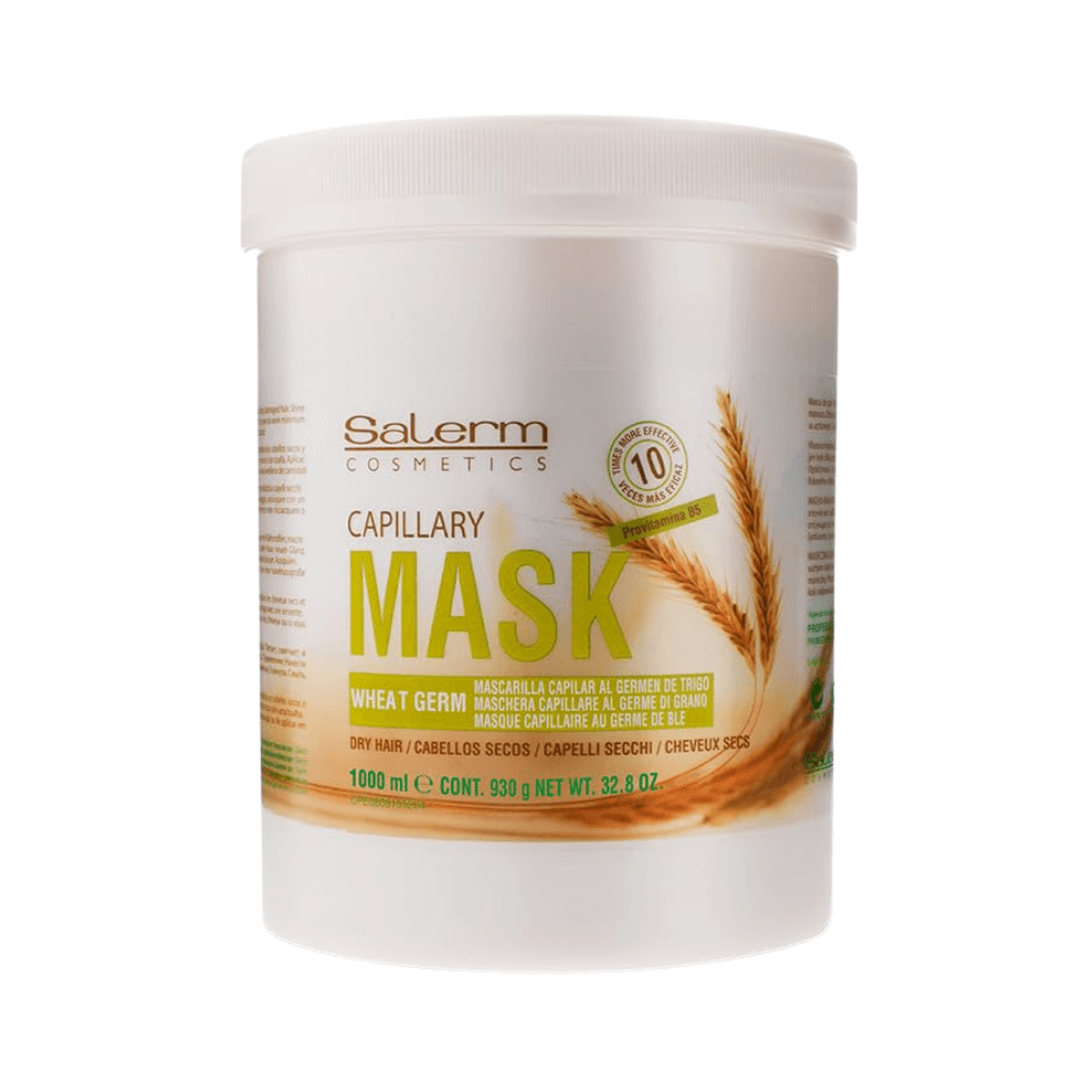 Salerm - Wheat Germ Hair Mask - Wheat Germ Mask - 1000 Ml