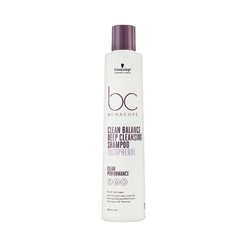 Schwarzkopf - BC Clean Balance Deep Cleansing Champú - 250 Ml