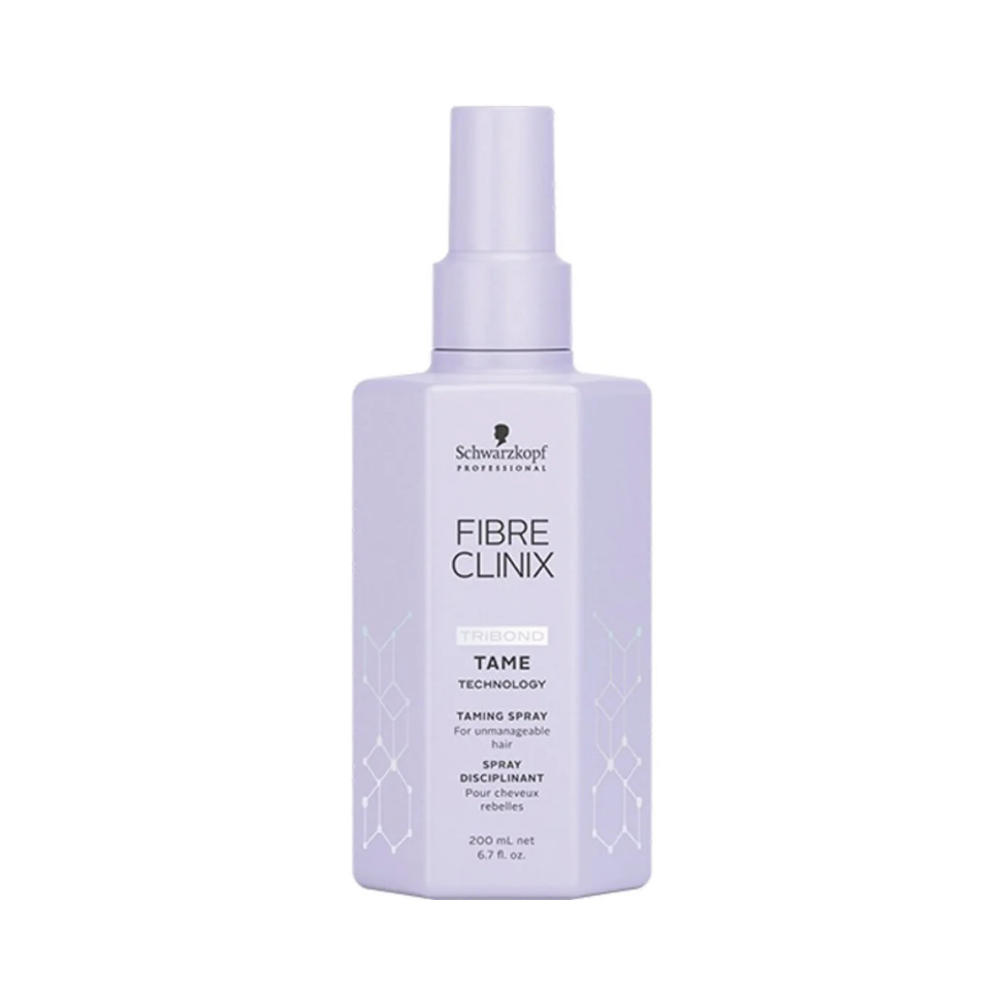 Schwarzkopf - Fibre Clinix Tribond Tame Taming Spray - 200 Ml