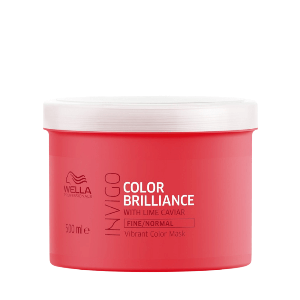 Wella Professionals - Invigo Brilliance Mask - For Fine/Normal Hair - 500 Ml